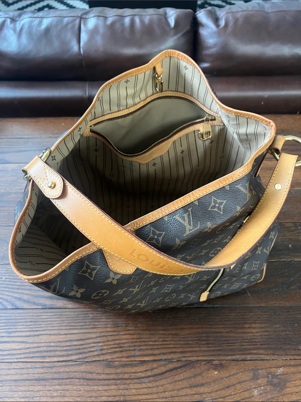 💎 HUGE 💎LOUIS VUITTON DELIGHTFUL GM MONOGRAM - Picture 6 of 16